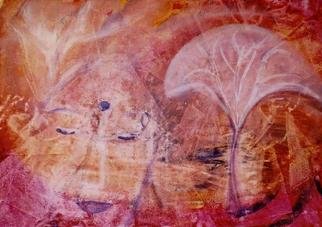 Ulrich  Osterloh, 'I Pray That We Meet Again...', 2004, original Painting Acrylic, 70 x 50  x 1 inches. Artwork description: 3138 Kalpa Taru, the Tree of Wish- Fullfilment. . . ...