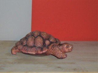 Varvara Vitkovska; Tortoise, 2021, Original Sculpture Other, 21 x 8.5 cm. Artwork description: 241 This work is an attempt to create a three- dimensional image of an object, breathe life into it and settle it in your home. ...