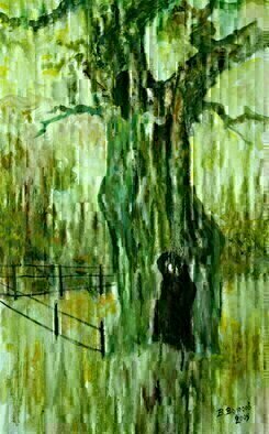 Vladimir Volosov, 'Landscape With Old Tree', 2009, original Painting Oil, 20 x 32  x 1 inches. Artwork description: 3099 The author s style is lyrical realism impressionism.  It is Textured and multilayered painting.  Made with Oil on canvas. There is no doubt that visual art is a powerful medium. It has the ability to inspire and to move us deeply  For me, the process of creating ...
