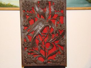 Vojo Stojanovski; Bird Of Heven, 2008, Original Printmaking Woodcut, 20 x 30 cm. 