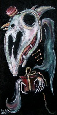 Voodoo Velvet; I Got Your Nose, 2011, Original Painting Acrylic, 12 x 24 inches. Artwork description: 241    Acrylic painted on black velvet, velvet painting. Come see the bizarre, the beautiful, the surreal!One of a kind original velvet paintings, created for your enjoyment.  For more information visit: www. voodoovelvet. com   ...