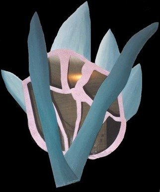 Vicki Place; Tulip, 2011, Original Mixed Media, 63 x 80 inches. Artwork description: 241 Depicts a tulip in wood and Mirror...