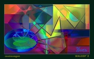 Walcopz Walcopz; Cosmos Sagan, 2014, Original Digital Art,   inches. 