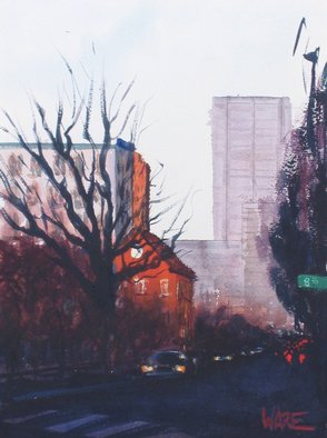 Kenneth Ware; 8th Ave, 2010, Original Watercolor, 11 x 14 inches. 