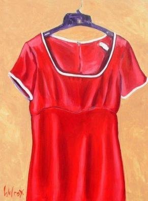 Wayne Wilcox, 'Red Dress', 2003, original Painting Acrylic, 36 x 48  x 1 inches. 