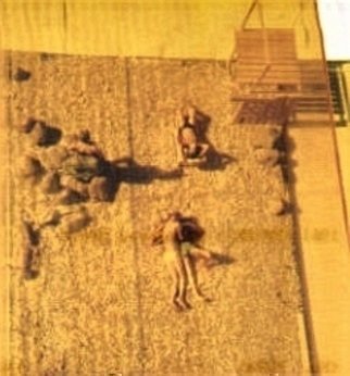 Harry Weisburd, 'Beach  Scene', 2000, original Mixed Media, 40 x 9  x 36 cm. Artwork description: 21711  
