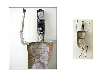 Kim Wintje; Shrouds Of Jesus, 2001, Original Sculpture Aluminum, 12 x 30 inches. Artwork description: 241 My medium, 