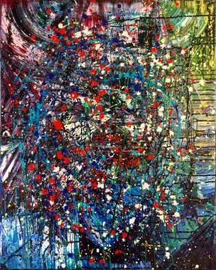 Alexander Sobolta; Entropy, 2017, Original Painting Oil, 24 x 30 inches. Artwork description: 241 Oil, Acrylic, Ink, Canvas, Abstract, Expressionism, Modern, Contemporary, Gestural...