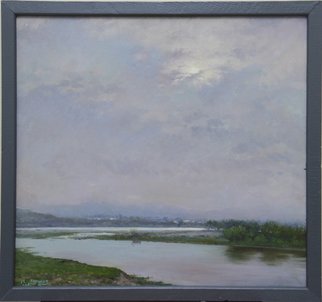 Xurshid Ibragimov; After Rain, 2015, Original Painting Oil, 80 x 85 cm. 
