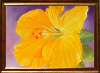Yordan Enchev; Tropical Beauty, 2008, Original Painting Oil, 28 x 20 inches. Artwork description: 241   This is an original oil painting on canvas stretched on stretcher bars. Unframed. If it's necessary can be dismounted and rolled for shipping.  ...