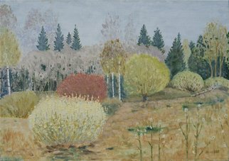 Vladimir Yaskin; Warm Wet Day In Early May, 2011, Original Painting Oil, 35 x 25 cm. Artwork description: 241       Tver region, spring, landscape, forest, painting, may     winter landscape Moscow Region    ...
