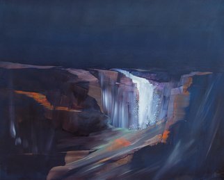 Nicholas Down, 'FallingWater', 2014, original Painting Oil, 24 x 30  x 2 inches. Artwork description: 3099  Oil on Gesso Panel                                        ...