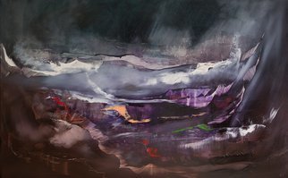 Nicholas Down, 'Glacial Awakening', 2014, original Painting Oil, 48 x 30  x 2 inches. Artwork description: 2307  Oil on Gesso Panel                                                                    ...