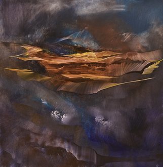 Nicholas Down, 'Mountain Sanctuary 1', 2008, original Painting Oil, 36 x 36  x 2 inches. Artwork description: 4287  Courtesy of Kim Moore ...