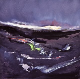 Nicholas Down, 'Storm', 2009, original Painting Oil, 24 x 24  x 2 inches. Artwork description: 3891  Oil on Gesso ...