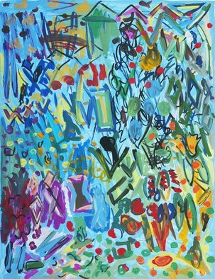 Yuriy Samsonov; Sun Stone, 2021, Original Mixed Media, 30.7 x 40.1 inches. Artwork description: 241 Combustible stones, evil winds . .The work is executed in the style of Abstract Expressionism, in mixed media on paper, acrylic, tempera, gouache. ...