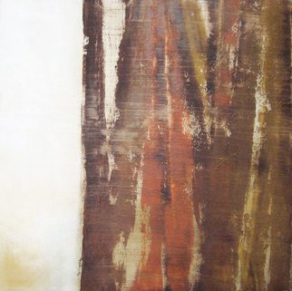 Reza Aghajari; Trees, 2011, Original Painting Oil, 70 x 70 cm. 