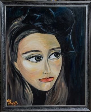 Zlatka Yankova; The Black Widow, 2017, Original Painting Oil, 83 x 102 cm. Artwork description: 241 oil, canvas...