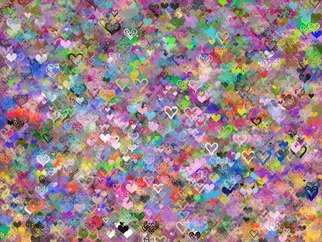 Haliru Zubairu; Love In The Air, 2018, Original Digital Art, 1000.9 x 1000.9 cm. Artwork description: 241 love o love , love, blue, white, yellow, black, brown, color, colors abstract, digital art, computer art, painting, mixed art...
