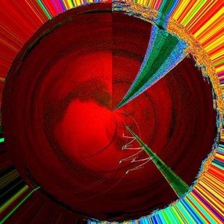 Jeffrey Spahrsummers; Pain, 2007, Original Photography Color, 11 x 11 inches. Artwork description: 241  A Mandala ...