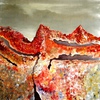 Artist: Jim Lively, Artwork Title: Upper Wine Country, Theme: Abstract Landscape