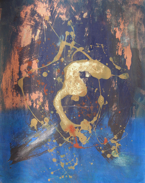Andrei Autumn  'Improvisation NoX21', created in 2013, Original Painting Acrylic.