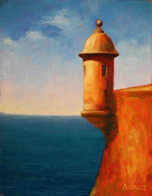 Angel Cruz: 'El Morro B3', 2014 Oil Painting, Representational.  El Morro from a series of paintings of the same subject.  ...