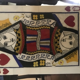 Queen of Hearts commissions available By Paula Fell