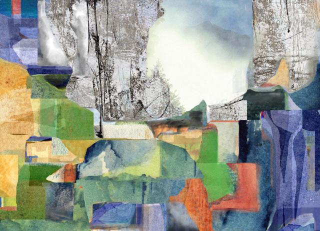 Airton Sobreira  'Open Sky', created in 2009, Original Digital Painting.
