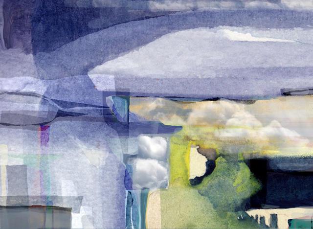 Airton Sobreira  'Clouds', created in 2009, Original Digital Painting.