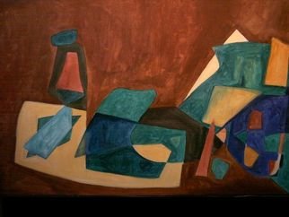 Airton Sobreira: 'red background', 2006 Tempera Painting, Undecided. Original painting by airton sobreira...