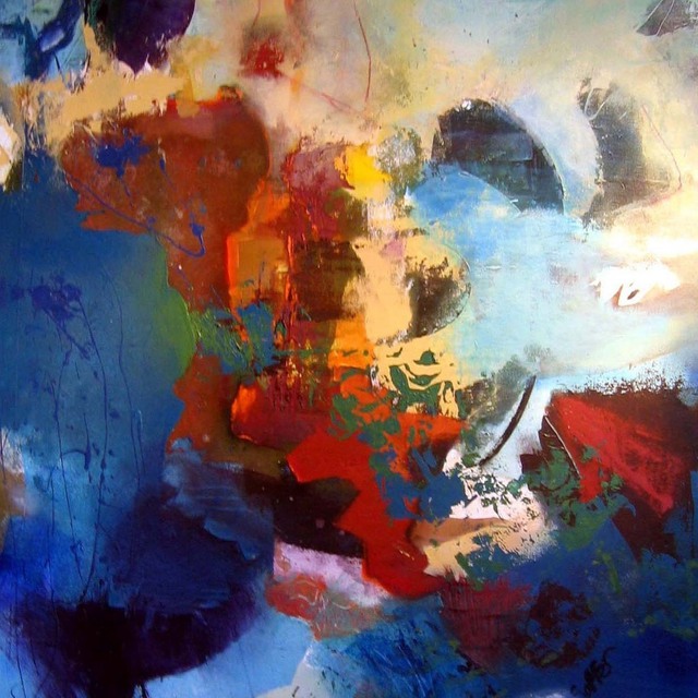 Alan Soffer  'Aquatic', created in 2005, Original Painting Oil.