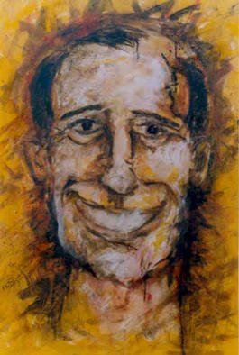 Alberto Antonucci: 'to Silvio The Asshole', 1996 Acrylic Painting, Political. 