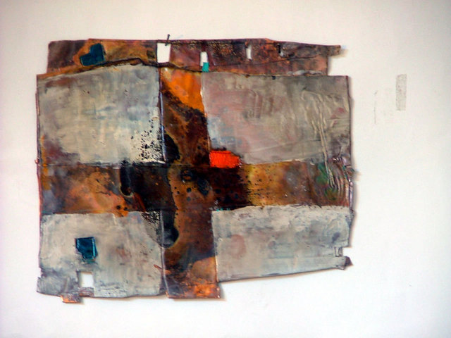 Aldo Bertolini  'Schiele 1', created in 2010, Original Enameling.