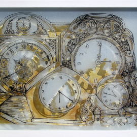 desk clocks By Alejandra Coirini