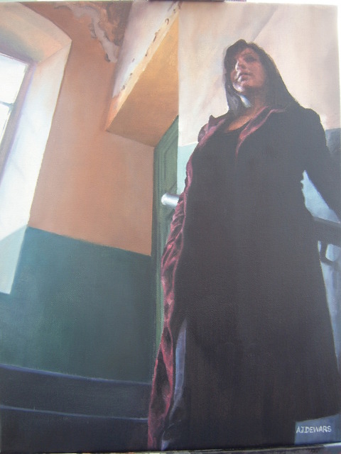Alex Dewars  'Aperture', created in 2006, Original Painting Oil.