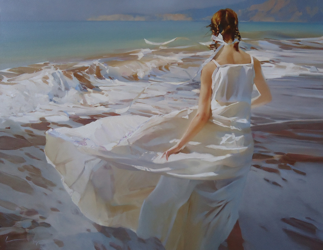 Alexey Chernigin  'Atlantic', created in 2013, Original Painting Oil.