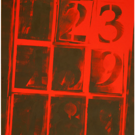 Alexey Klimov: 'LETTERFRAME IN RED', 2014 Steel Sculpture, Abstract. Artist Description:   To me playing with digits and letters is a game that never ends. Singling them out, or crowding together, separating, blending together with or without obvious meaningaEUR