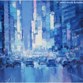 new york at night iv By Alex Hook Krioutchkov