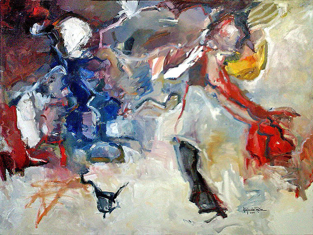 Ruiz Alejandro  'Europe', created in 2012, Original Painting Other.