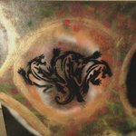 Mixed Media Abstract Post Modern Art By Alfredo Garcia Dragon Tiger 4, Alfredo Garcia