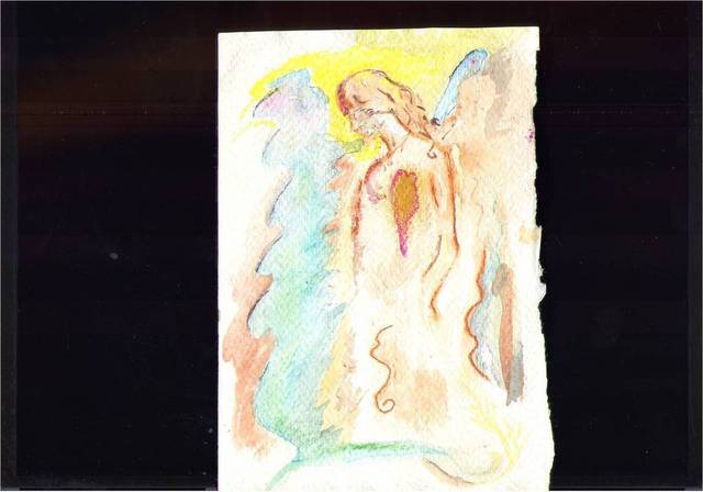 Artist Alicia Steffes. 'Angel 3' Artwork Image, Created in 2010, Original Crafts. #art #artist
