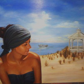 Alicia Brizzio: 'Summer', 2009 Oil Painting, Figurative. 