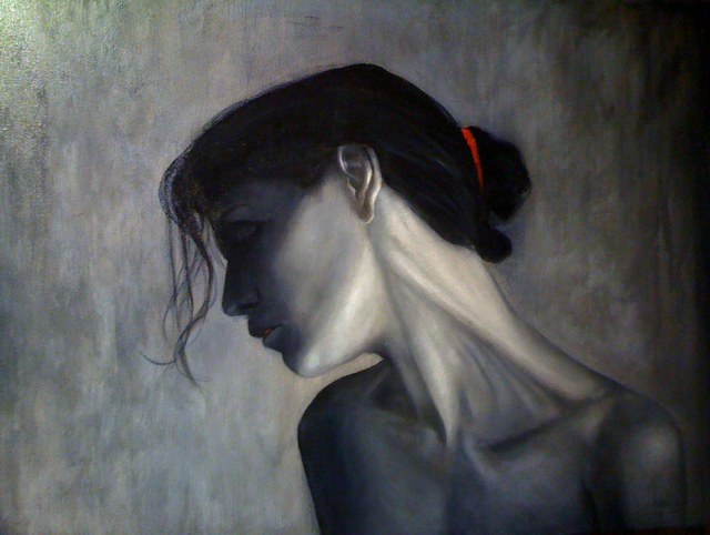 Alicia Brizzio  'With Music In The Soul', created in 2012, Original Painting Oil.