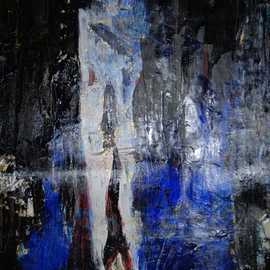 Alkistis Wechsler Artwork Heliogabal by night, 2014 Oil Painting, Atmosphere