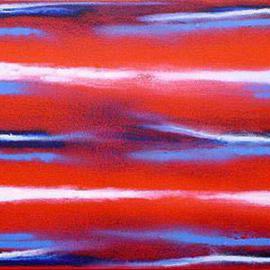 Red Blue White Colour Bleed 2 By Harry Bayley