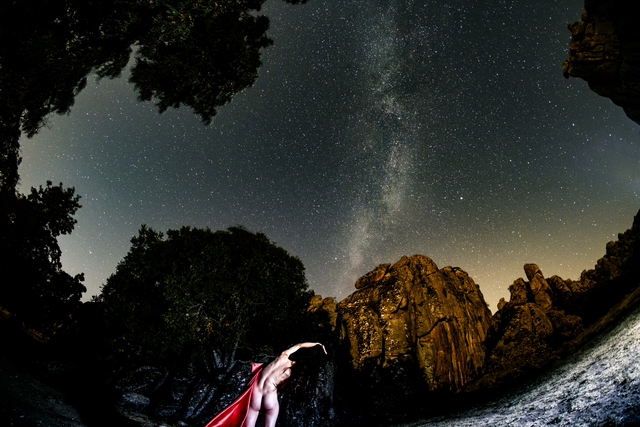 Artist Alp Basol. 'In Line With The Milkyway' Artwork Image, Created in 2019, Original Photography Color. #art #artist