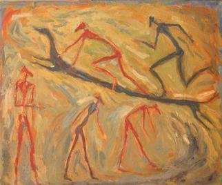 Ahmed Al Safi: 'Dragon', 2002 Oil Painting, Mythology. 