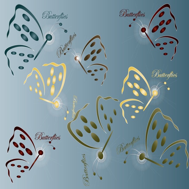 Aaron Mallery  'Magic Butterflies', created in 2020, Original Digital Art.