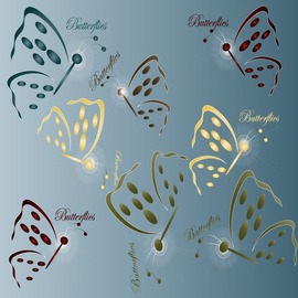 magic butterflies By Aaron Mallery